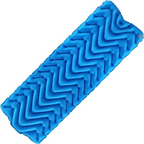 Ultraligero al aire libre inflable dormir alfombrilla de Camping para dormir de colch o n para Camping senderismo mochila colch