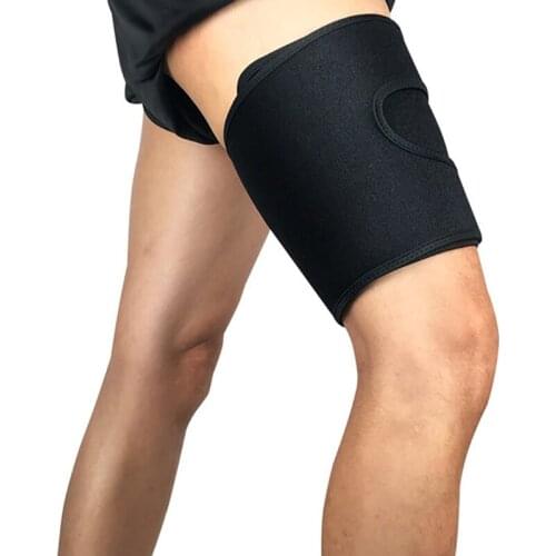 Thickening leggings self-heating leggings knee pads anti-thighs pull injury protective sports kneepad male