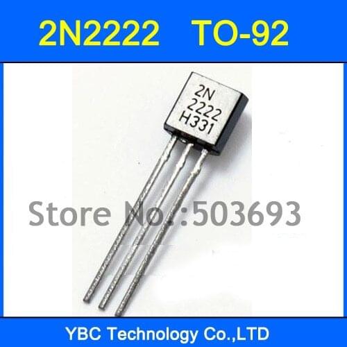 1000PCS 2N2222 Transistor TO-92