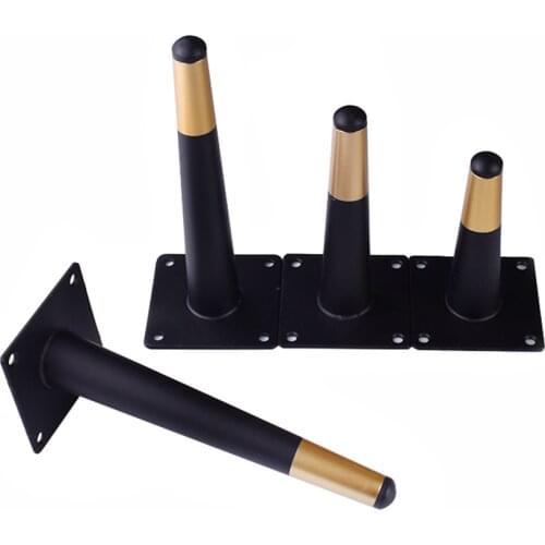 4Pcs/Set 12/15/20/25/30CM Furniture Legs Metal Tapered Sofa Cupboard Cabinet Furniture Table Leg Sideboard Wardrobes Feet