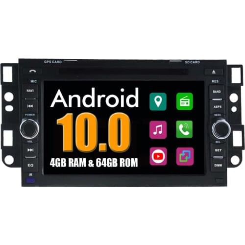 RoverOne Car Multimedia System For Chevrolet Epica Aveo Lova Captiva Spark Optra Tosca Kalos Matiz Spark Android 10.0 DVD Radio