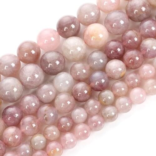 Natural Stone Beads Opal powder stone Beads For Jewelry Making Bracelet DIY Accessories Needlework Strand 6-10MM
