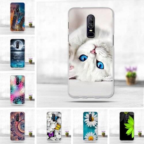 For OnePlus 6 Case 6.28" Back Cover For One Plus 6 oneplus6 Soft TPU Protector Phone Cases for OnePlus 6 One Plus 6 1+6 Case