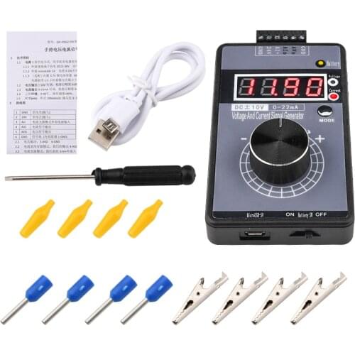 Digital 4-20mA 0-10V Voltage Signal Generator 0-20mA Current Transmitter Professional Electronic Measuring Instruments