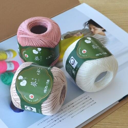 DARUMA cotton lace line Woven Crochet hook /Shuttle 25g/roll NO.30