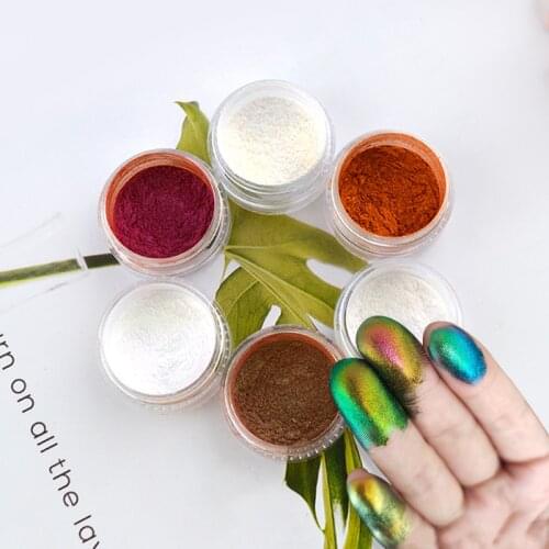 JF025 Gray Gradient Shiny Nail Glitter Powder Longer Lasting Crafts Knutselen Bisuteria Materials For Jewelry Resin Molds Craft