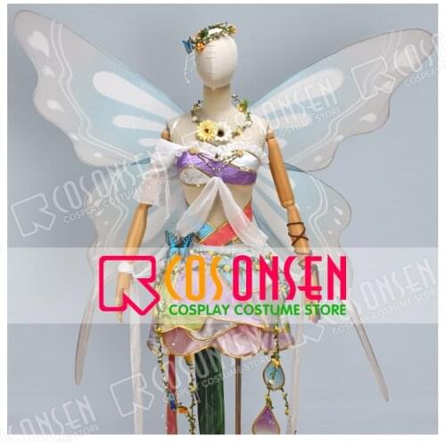 COSPLAYONSEN Love Live! Land of Fairies Ver.After awakening Minami Kotori Cosplay Costume With wings