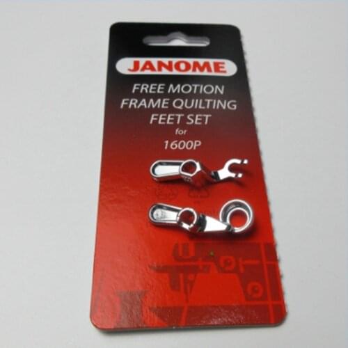 Free Motion Frame Quilting Feet Set for Janome 1600P Convertible 767-434-005 767434005