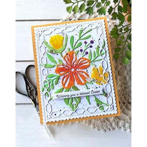 Flower leaf decoration metal Cutting Dies Stencils DIY Scrapbooking Paper/photo Cards Embossing Dies