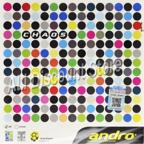 Original Tsp Table Tennis Rubber Long Pimples Rubber Chaos Ping Pong Rubber