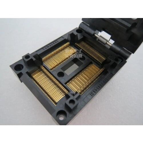 Original YAMAICHI IC Test Seat IC51-1324-828 Burning Programmer TQFP132/QFP132 Socket Adapter