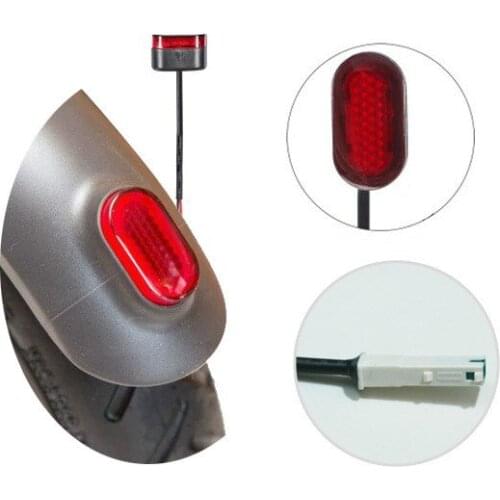 Millet Scooter with Wire Rear Tail Lamp M365m Electric Scooter Rear Fender with Chip Tail Light