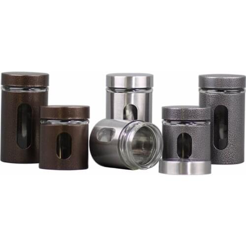 Xin Jia Yi Packaging Round Chinese Tea Tin Box With Clear Window And Handle Lunch Tin Box