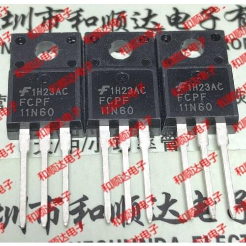 10pcs/lot FCPF11N60 New stock TO-220F 650V 11A