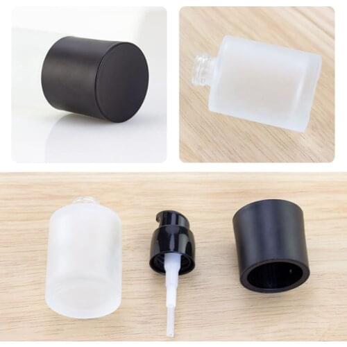 2021 New 30ml Glass Essence Lotion Bottle Empty DIY Cosmetic Container Liquid Dispenser