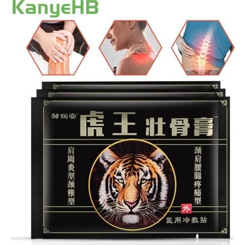 24pcs/3bags Tiger Balm Plaster Herbal Pain Fast Relief Patches Back Arthritis Plaster Joint Aches Inflammations Medical Sticker
