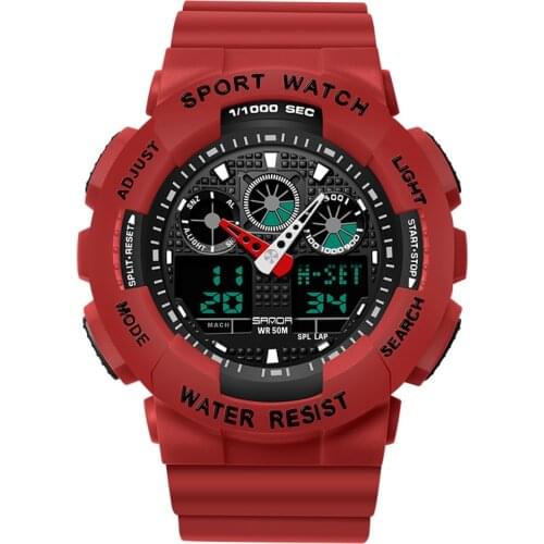 SANDA Women Sports Watches Multifunction Fashion Waterproof Watch Analog Digital Watch Ladies Clock Casual Relogio Feminino 3017