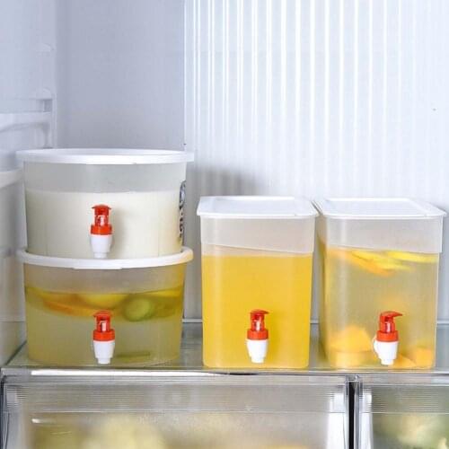 Drink Dispenser With Spigot Leakproof Plastic Water Container Cooling Large Beverage Dispenser Ideal For Juice Beer Ice