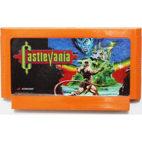 Castlevania 60 Pins 8 Bit Game Card