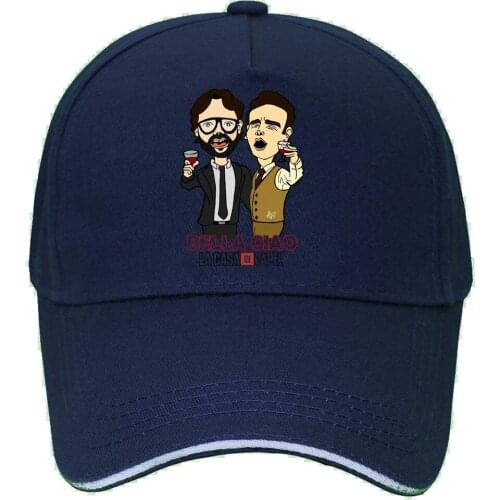 La Casa De Papel House Of Paper Money Heist Cap Baseball Women Hat Mens Hip Hop Cap Hats Game Hats 23SS