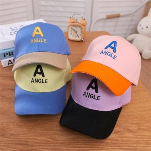 Fashion Kids Baseball Cap 2021 Spring Autumn Baby Hip Hop Cap Kids Boys Girls Caps Adjustable модная детская бейсболка