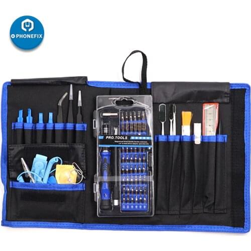 80 in 1 Precision Screwdriver Set Magnetic Phone Repair Tool Kit with Portable Bag for iPhone Computer Precision Repair Tool Set