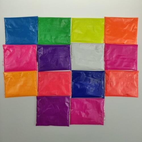 NEON Fluorescent Phosphor Pigment Powde Eye Fluorescent Powder Lasting Shimmer Eyeshadow Neon Powder Nail Powder Matte Eyeshadow