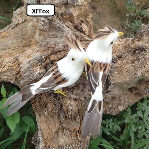 A pair of simulaiton magpie models foam&feather lifelike magpie bird toys about 22cm xf0689