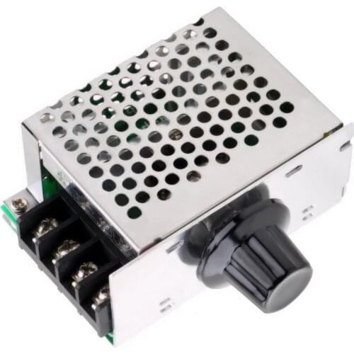 High Quality Electric SCR Voltage Regulator 4000W 220V AC Motor Speed Controller Module Adjustable Voltage Regulator Dimmer