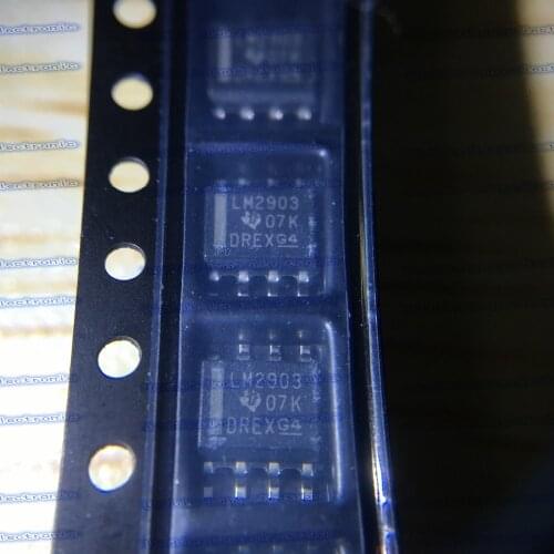 100PCS/LOT LM2903DR LM2903 SOP8 Low Power Dual Voltage Comparator