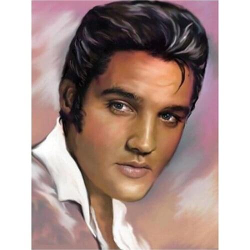 5D Diamond Embroidery Portrait Rhinestones Full Square Diamond Painting Elvis Cross Stitch Kits decor home gift LG3011