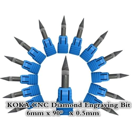 6mm*90degree*0.5mm,Freeshipping cnc solid carbide end mill,machine insert bit,diamond flat bottom engraving bit,marble, stone