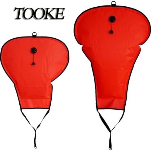 70/140LBS Scuba Diving Lift Bag Cave Wreck Diving Salvage Refloatation Gear Equipment with Over Pressure Valve