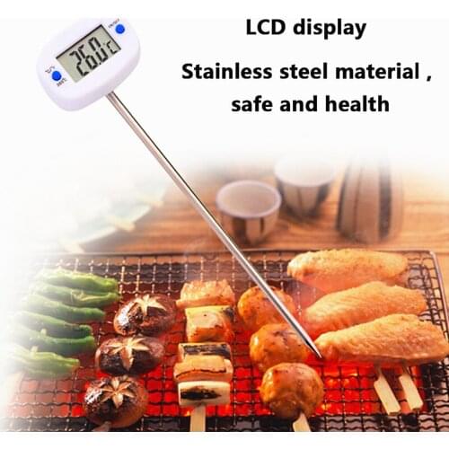 2021 Hot Digital Food Probe Thermometer BBQ Meat Thermometer Oven Milk Water Oil Kitchen Cooking Electronic Thermometer