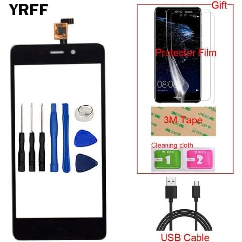 Mobile Touch Screen Digitizer For ZTE Blade X3 Blade D2 T620 A452 Touch Screen Touch Screen Sensor Front Glass Tools Gift