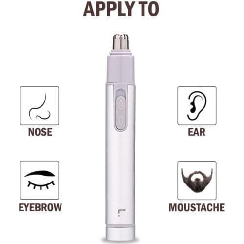Electric Nose Hair Trimmer Electric Nose hair trimmer Mini Portable Ear Trimmer for Men Nose Hair Shaver Waterproof Safe Cleaner