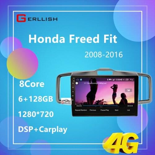 Gerllish android For Honda Freed 1 2008 - 2016 Car Radio Multimedia Video Player Navigation GPS No 2din 2 din dvd