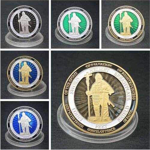 Put On the Whole Armor Of God Commemorative Challenge Coin