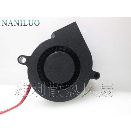 NANILUO Free Delivery.CDM5015S DC 12V 0.08A 5CM 5015 2-Wire Humidifier Blower Spray Fan