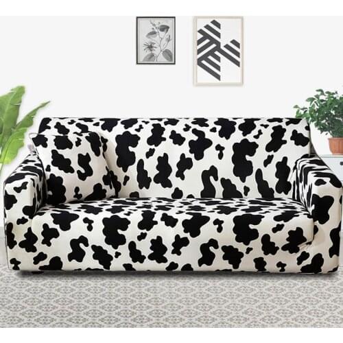 New color geometric sofa cover spandex for living room elastic material double-seat sofa loveseat chair slipcovers couch covers