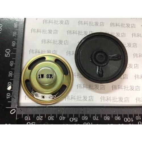 New Mobile DVD EVD sound speaker 8 ohms 1 watt 8R 1W speaker Diameter 50MM 5CM Thickness 33MM Loudspeaker