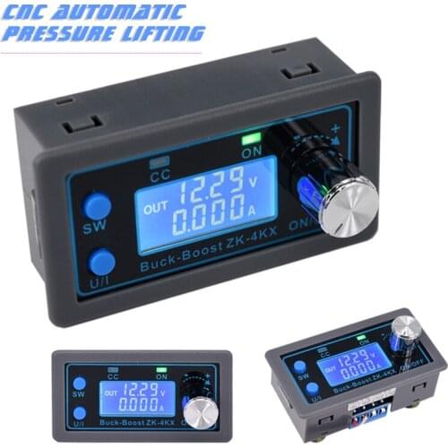 1 Pcs ZK-4KX CNC DC DC Buck Boost Converter CC CV 0.5-30V 4A Power Module Adjustable Solar Battery Charging Power Supplies