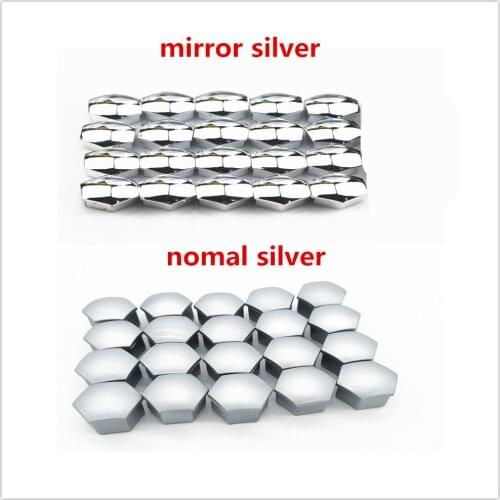 Silver Car Wheel Nut Caps Hub Screw Cover Bolt for Lexus IS350 GS430 RX400h RX330 IS250 ES330 LF-A IS-F LF-Xh UX RC ES