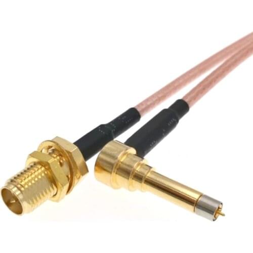 MS156 Plug Male To RP-SMA Female Test Probe RG178&RG316 Cable Leads 35CM