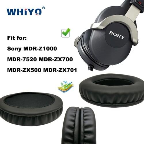 Replacement Ear Pads for Sony MDR Z1000 7520 ZX 700 500 701 Headset Parts Leather Cushion Velvet Earmuff Earphone Sleeve Cover