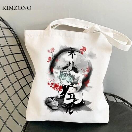 Death Note shopping bag eco bolsa jute bag handbag tote bag fabric tote net cabas