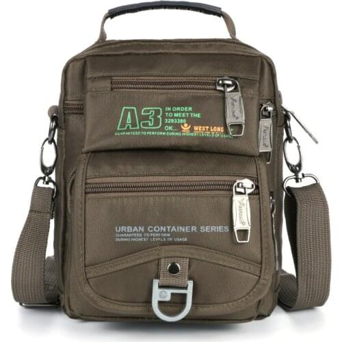 Tactical Men Messenger Nylon Bag Outdoor Army Multifunction Travel Bag Waterproof Phone Shoulder Military Crossbody Pockets