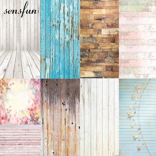 Vinyl Wood Photo Background Photophone Photography Backdrop Studio Shoots for Baby Newborn Cake Food Background for Camera Photo