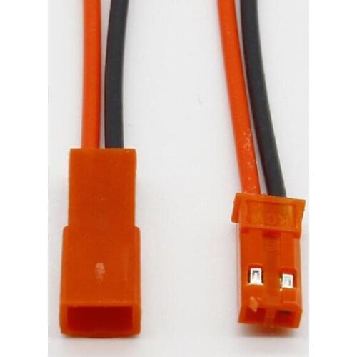 1set JST-2P red hull LED aerial alignment / aerial alignment / connecting line / terminal line / male / female pair connection