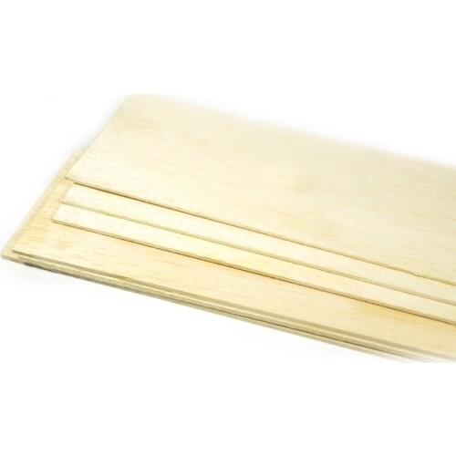 10 pieces AAA+ Balsa Wood Sheets Size 600x100x3mm 460mmx80mmx2mm For RC Airplane Boat Model Sand Table DIY